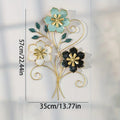 3D Floral Metal Wall Art | Kelmera