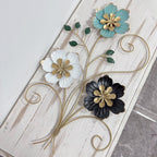 3D Floral Metal Wall Art | Kelmera