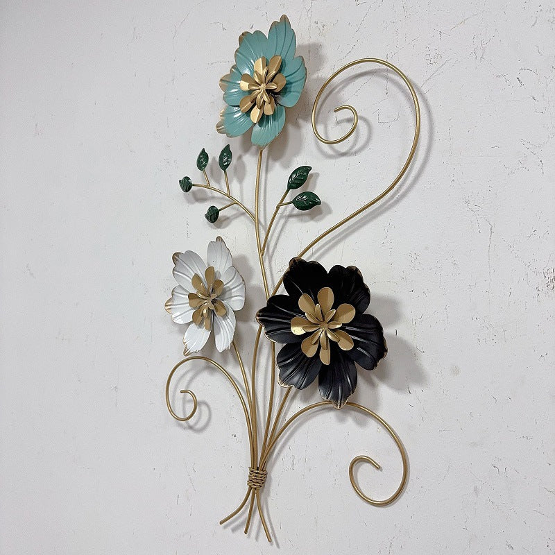 3D Floral Metal Wall Art | Kelmera