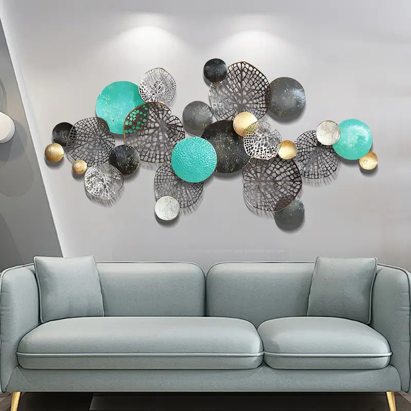 3D Geometric Metal Wall Art Sculpture | Kelmera