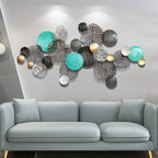 3D Geometric Metal Wall Art Sculpture | Kelmera