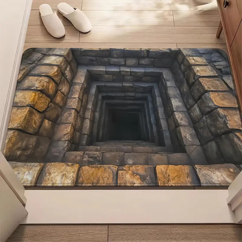 3D Illusion Welcome Mat | Kelmera