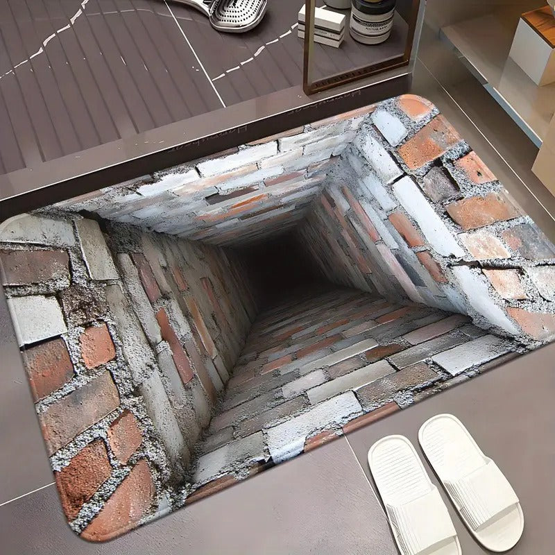 3D Illusion Welcome Mat | Kelmera