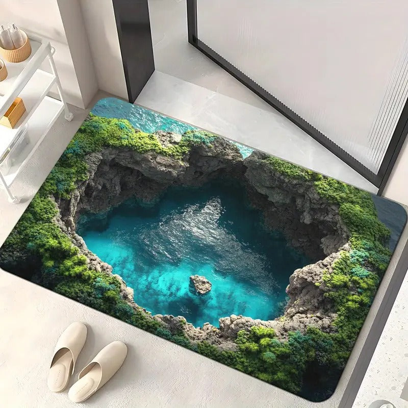 3D Illusion Welcome Mat | Kelmera