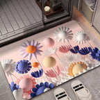 3D Textured Floral Mat | Kelmera