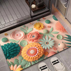 3D Textured Floral Mat | Kelmera