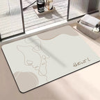 Abstract Art-Themed Indoor Area Mat | Kelmera