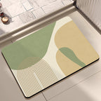 Abstract Art-Themed Indoor Area Mat | Kelmera