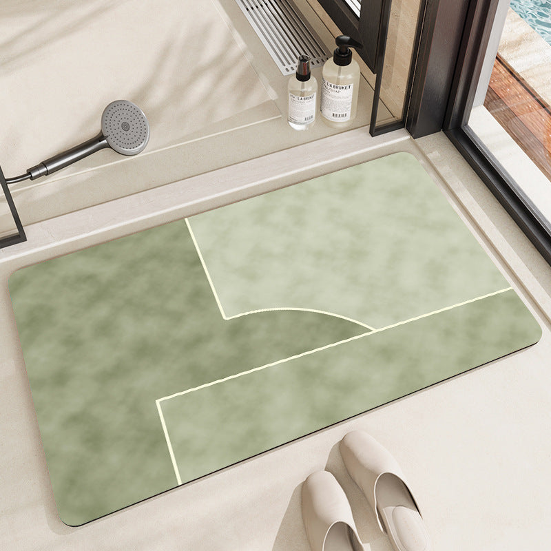 Abstract Art-Themed Indoor Area Mat | Kelmera