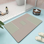 Abstract Floral Bathroom Mat | Kelmera