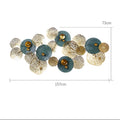 Abstract Floral Metal Wall Sculpture | Kelmera