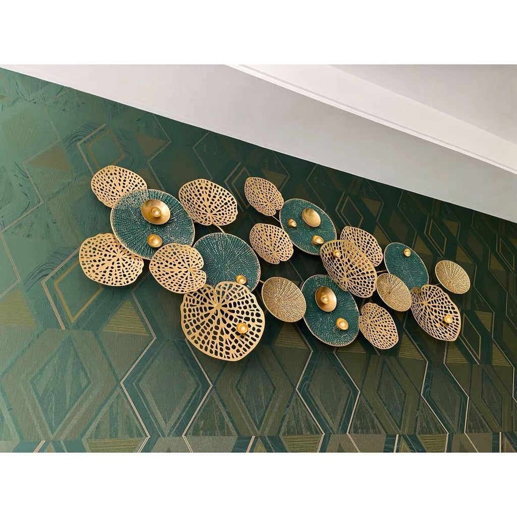 Abstract Floral Metal Wall Sculpture | Kelmera