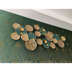 Abstract Floral Metal Wall Sculpture | Kelmera