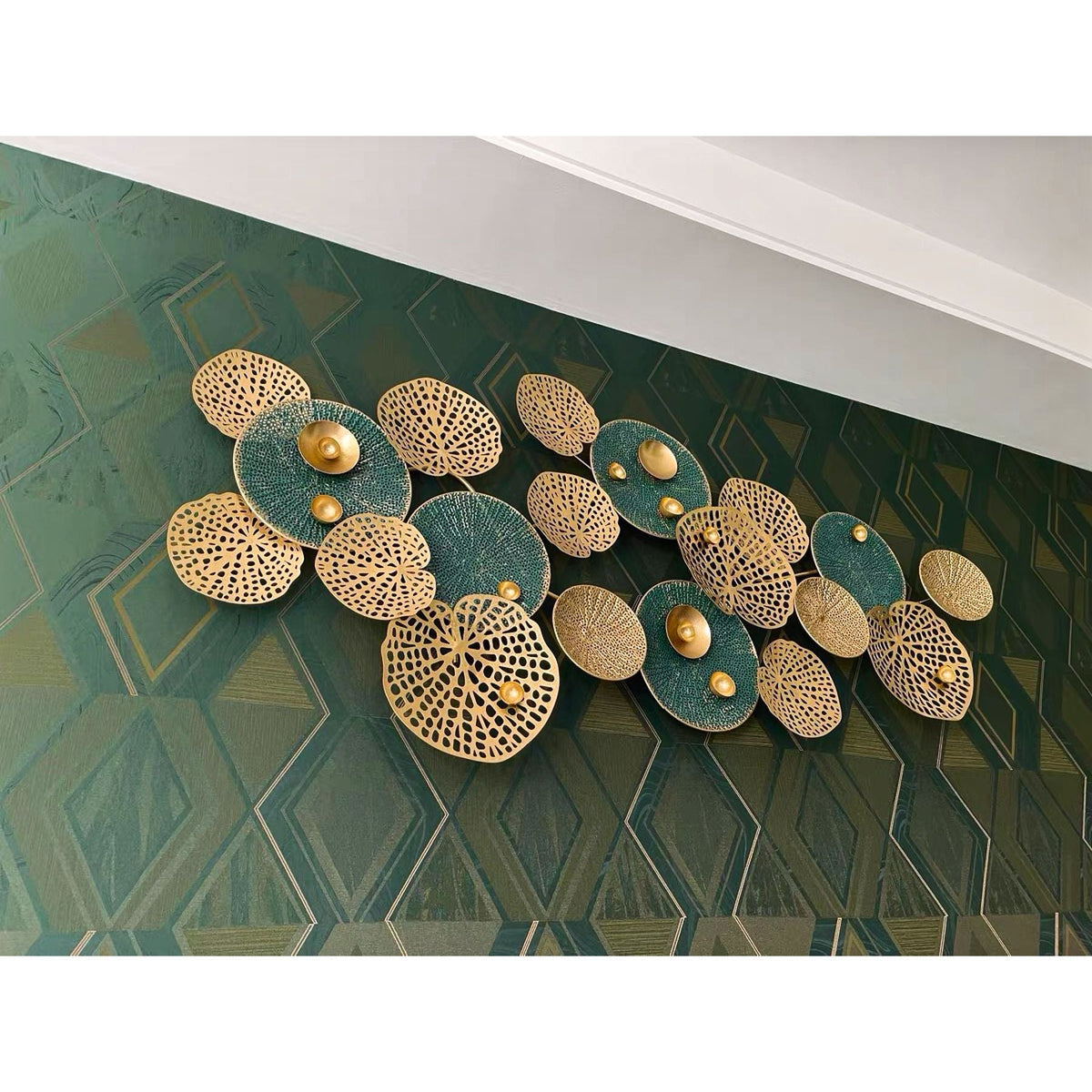 Abstract Floral Metal Wall Sculpture | Kelmera