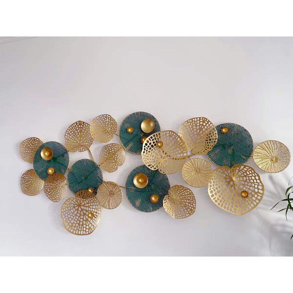 Abstract Floral Metal Wall Sculpture | Kelmera