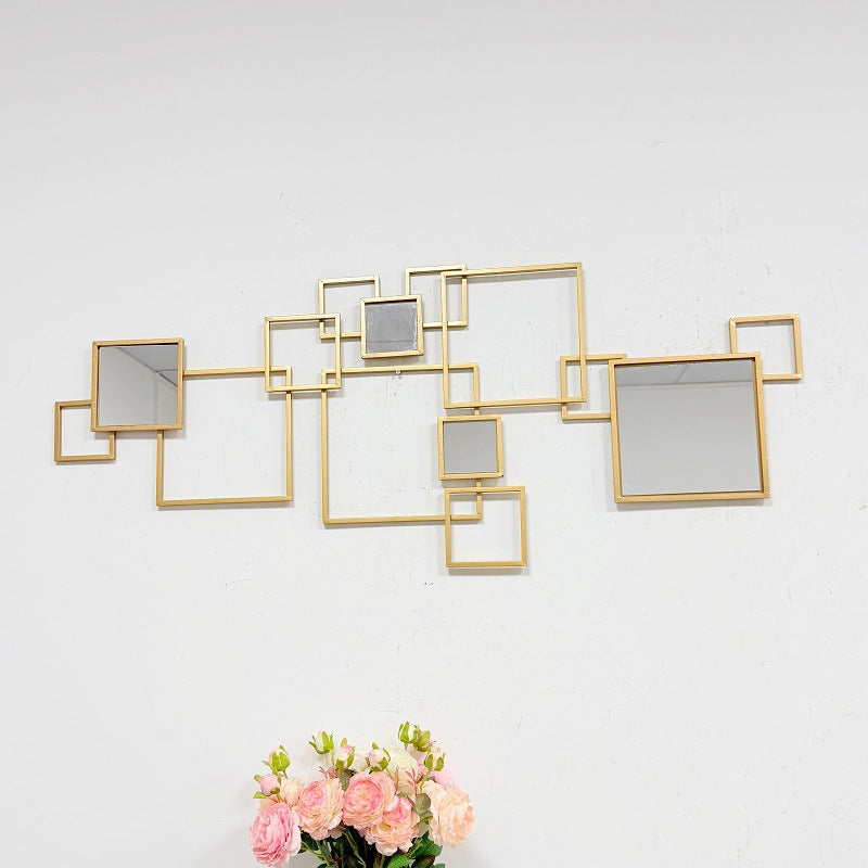 Abstract Geometric Wall Mirror Set | Kelmera
