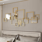 Abstract Geometric Wall Mirror Set | Kelmera