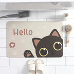 Abstract Landscape Bath Mat | Kelmera