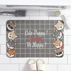Abstract Landscape Bath Mat | Kelmera