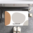 Abstract Landscape Bath Mat | Kelmera