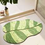 Abstract Leaf Design Area Rug | Kelmera