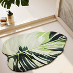 Abstract Leaf Design Area Rug | Kelmera