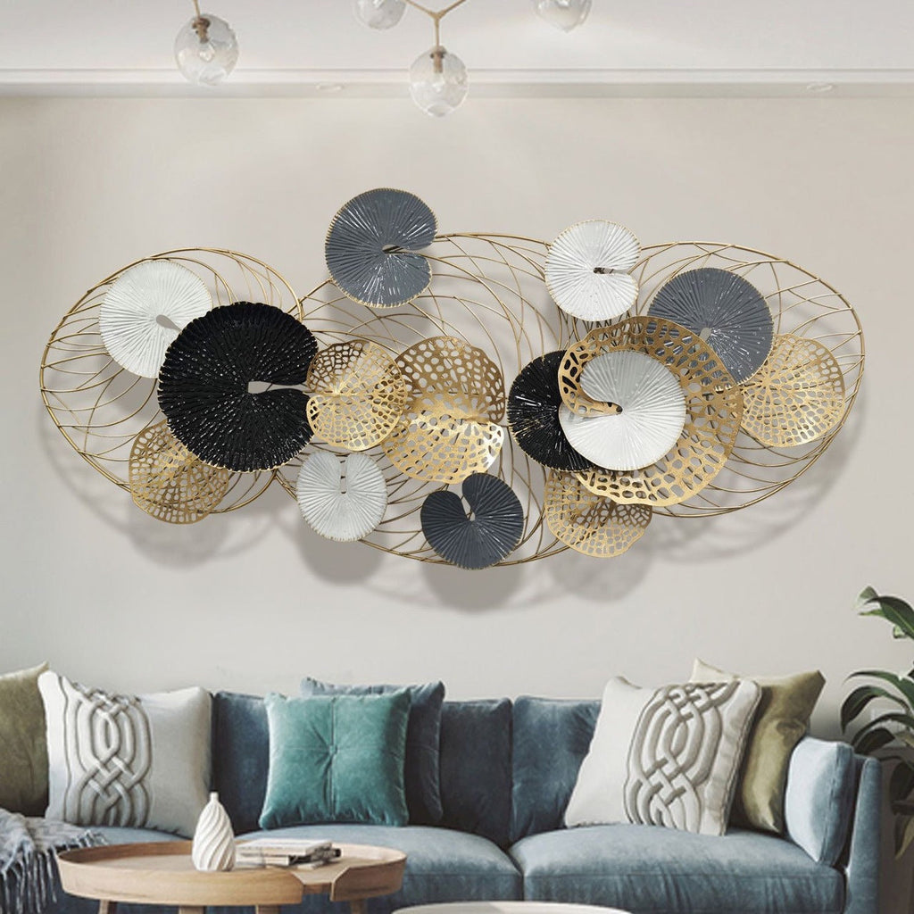 Abstract Metal Wall Art Sculpture | Kelmera
