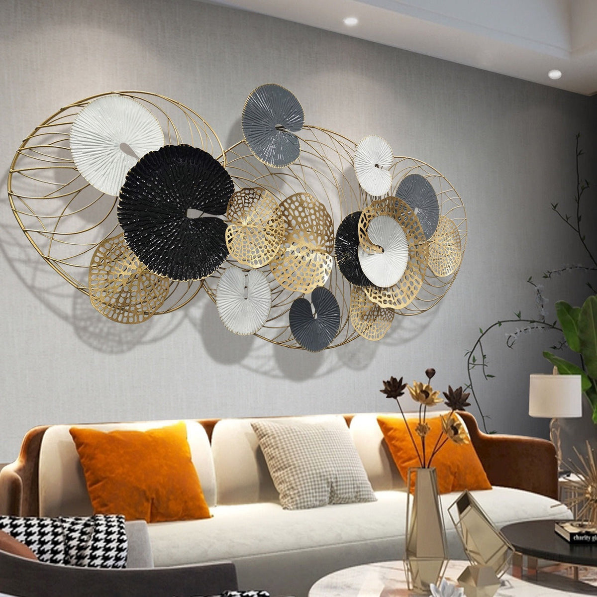 Abstract Metal Wall Art Sculpture | Kelmera