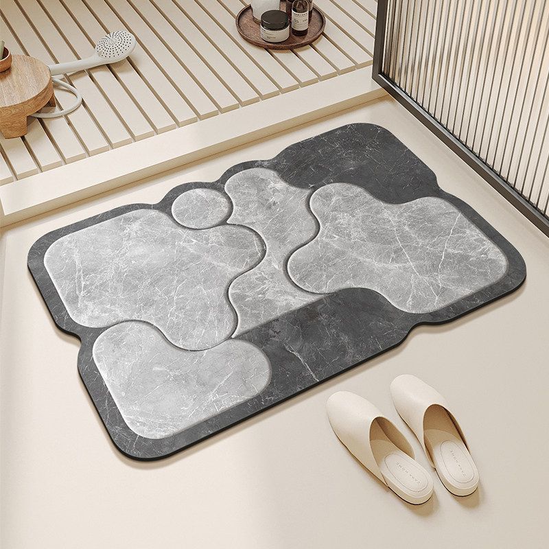 Abstract Non-Slip Area Mat | Kelmera
