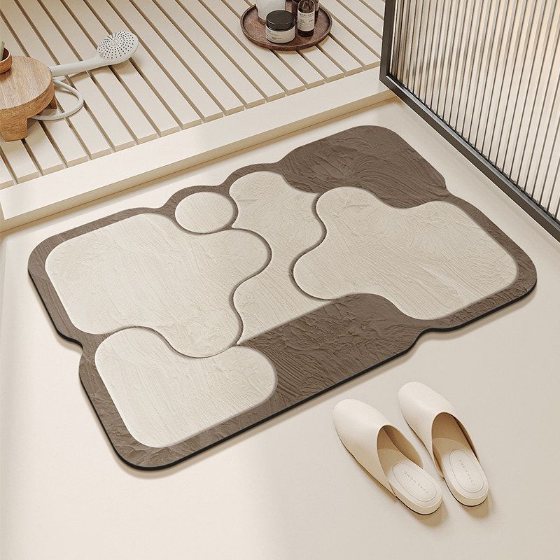 Abstract Non-Slip Area Mat | Kelmera
