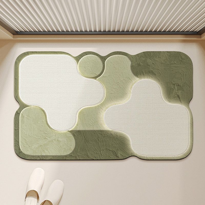 Abstract Non-Slip Area Mat | Kelmera