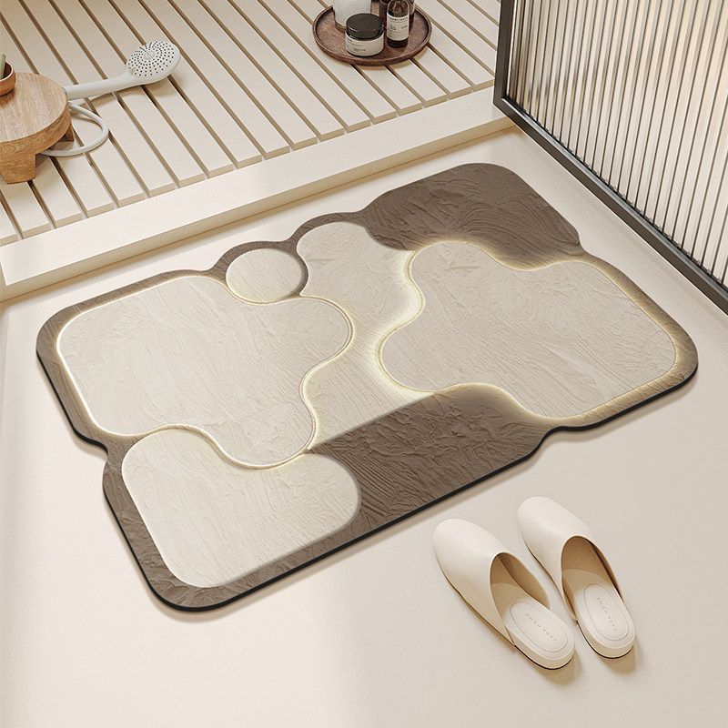 Abstract Non-Slip Area Mat | Kelmera