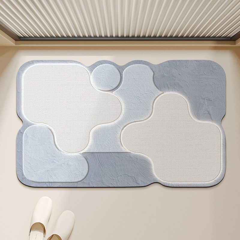 Abstract Non-Slip Area Mat | Kelmera