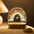 Acrylic LED Rainbow Flower Night Lamp | Kelmera