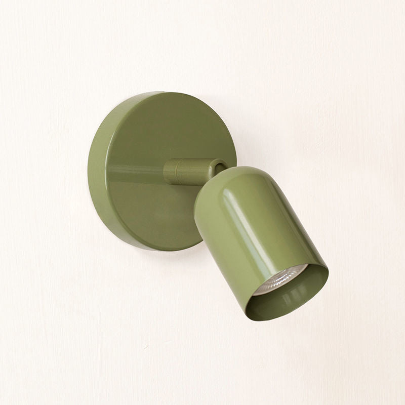 Adjustable Directional Metal Wall Spotlight with Swiveling Head | Kelmera