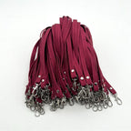 Adjustable Lanyard Black Gray Wine Red | Kelmera