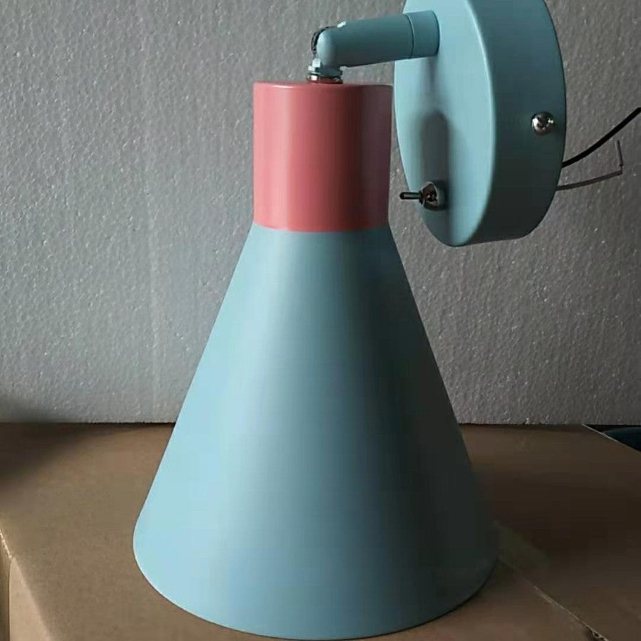 Adjustable Mid-Century Cone Wall Lamp with Swivel Arm | Kelmera