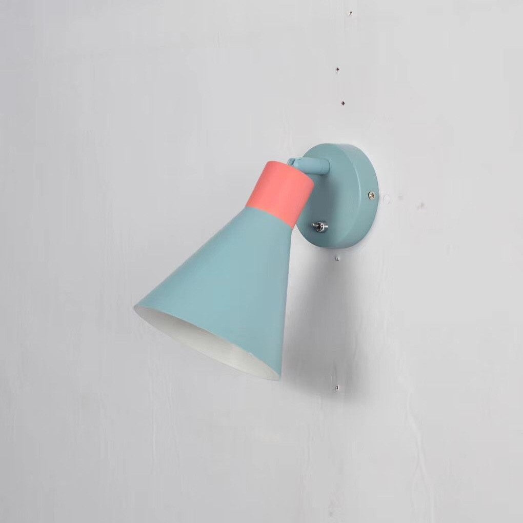 Adjustable Mid-Century Cone Wall Lamp with Swivel Arm | Kelmera