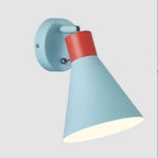 Adjustable Mid-Century Cone Wall Lamp with Swivel Arm | Kelmera