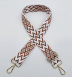Adjustable Patterned Bag Strap | Kelmera