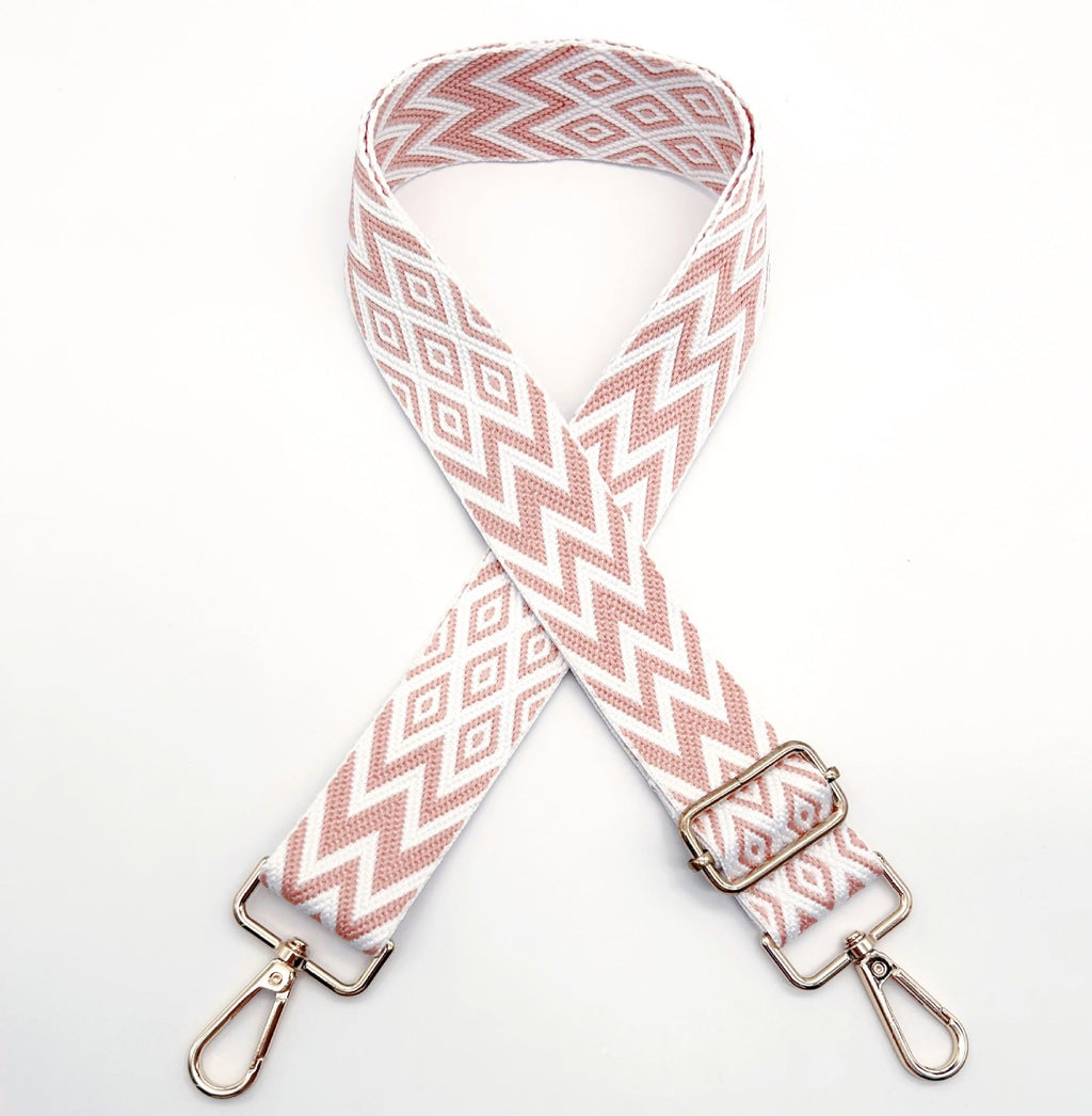 Adjustable Patterned Bag Strap | Kelmera
