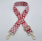 Adjustable Patterned Bag Strap | Kelmera