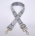 Adjustable Patterned Bag Strap | Kelmera