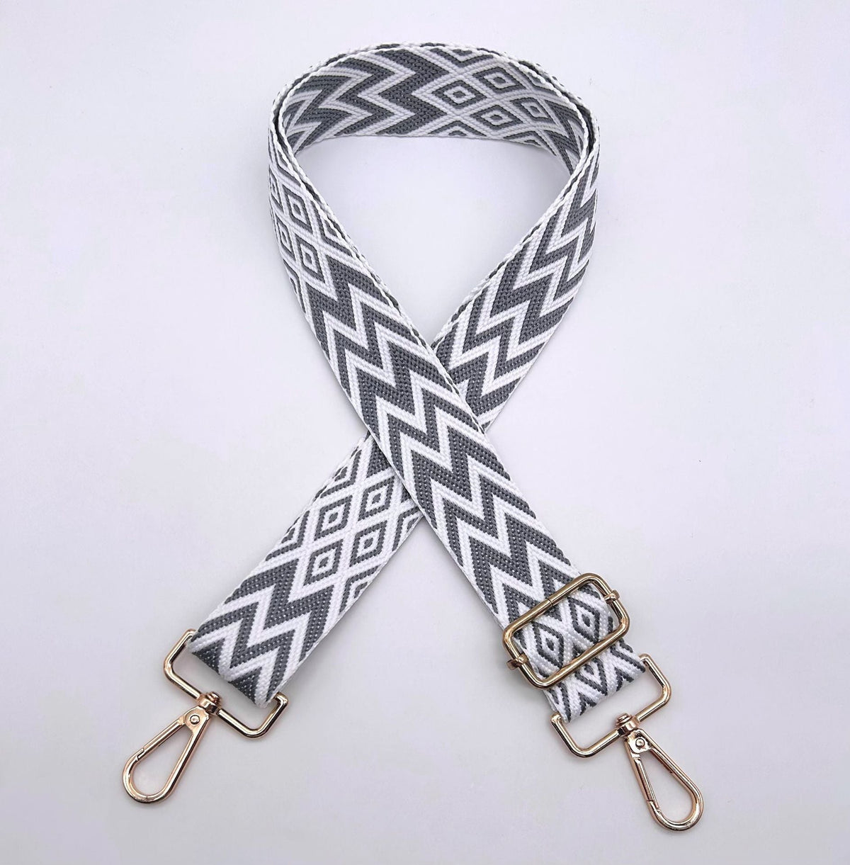 Adjustable Patterned Bag Strap | Kelmera