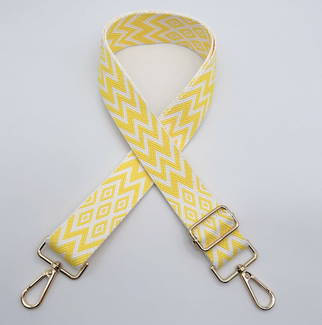 Adjustable Patterned Bag Strap | Kelmera