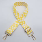 Adjustable Patterned Bag Strap | Kelmera