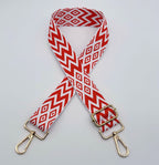 Adjustable Patterned Bag Strap | Kelmera
