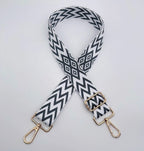 Adjustable Patterned Bag Strap | Kelmera