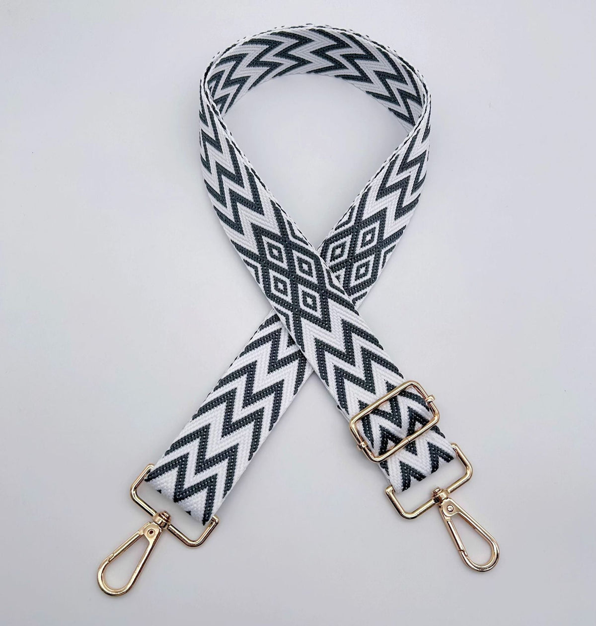 Adjustable Patterned Bag Strap | Kelmera