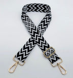 Adjustable Patterned Bag Strap | Kelmera
